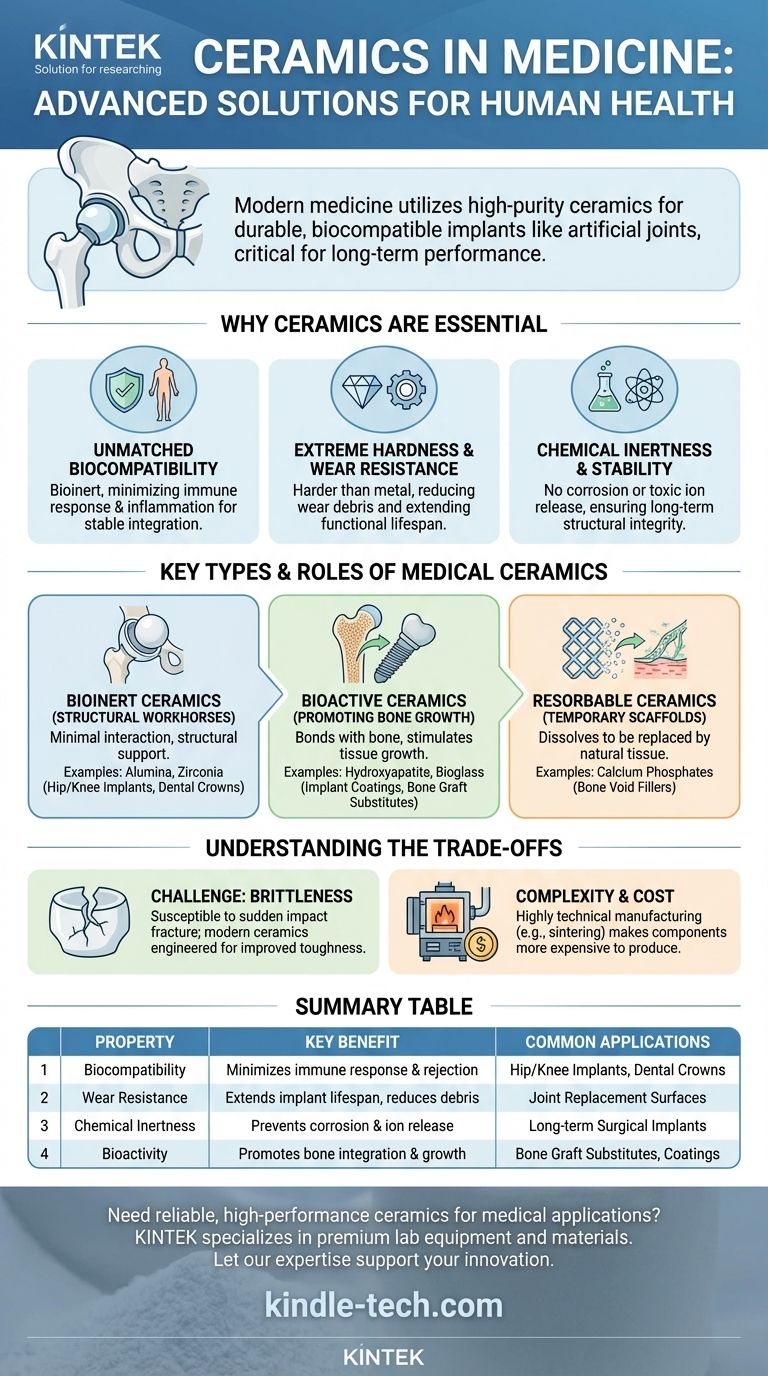 Come vengono utilizzate le ceramiche in medicina? Svelare gli impianti biocompatibili per una salute a lungo termine Guida Visiva