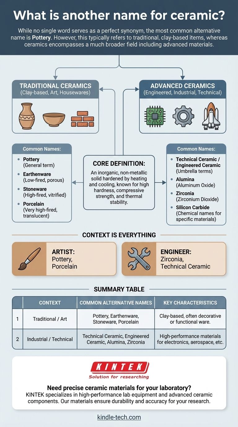 Quel est un autre nom pour la céramique ? Un guide de la poterie, de la porcelaine et des matériaux techniques Guide Visuel