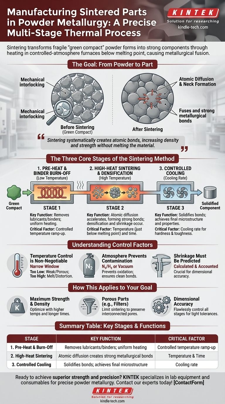 粉末冶金中烧结零件的制造方法有哪些？核心工艺指南 图解指南