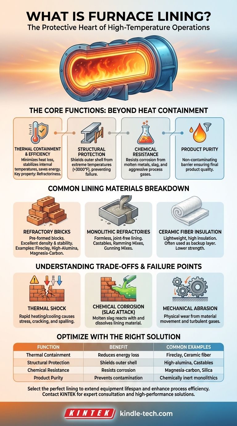 What is furnace lining? The Engineered System Protecting Your High-Temperature Processes Visual Guide
