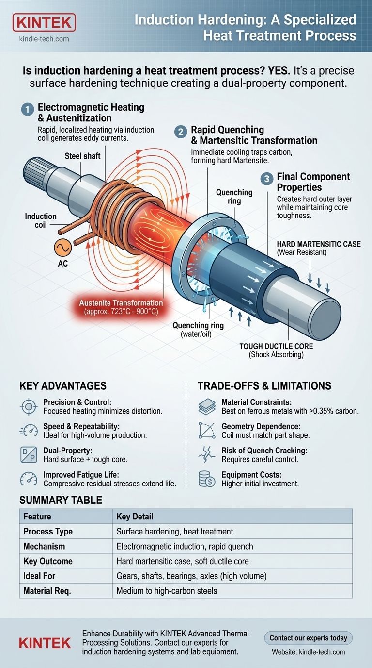 Является ли индукционная закалка процессом термообработки? Добейтесь превосходного поверхностного упрочнения для ответственных компонентов Визуальное руководство