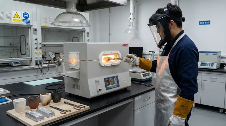 ¿Cómo se funde metal en un crisol? Una guía paso a paso para una fundición segura y eficaz