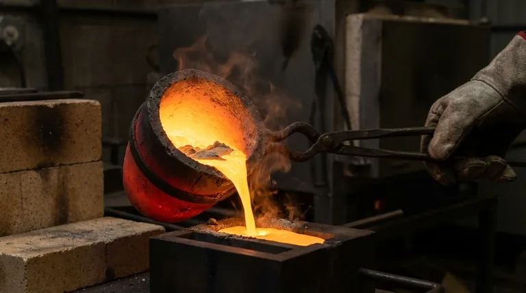 É possível derreter ouro em um cadinho? Sim, com o cadinho, a fonte de calor e o processo de segurança corretos.