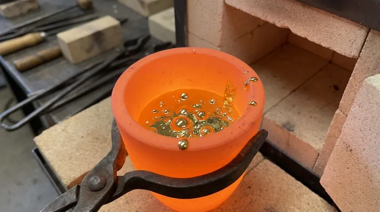 什么可以作为熔炼黄金的坩埚?石墨、石英及更多材料指南