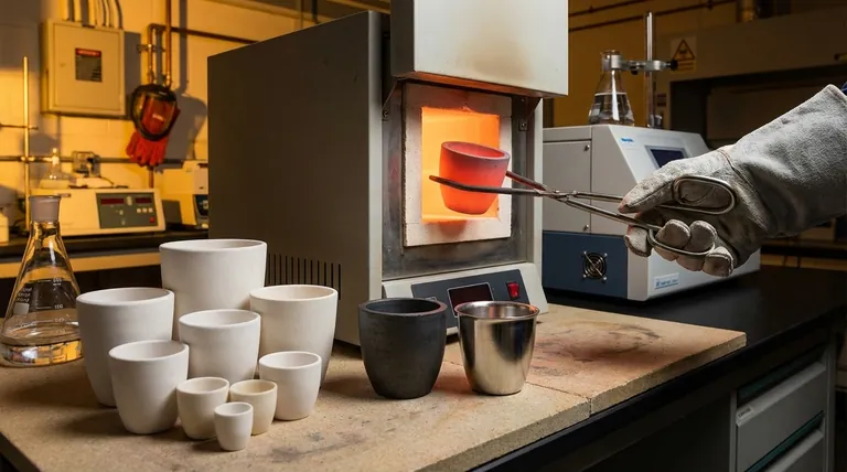 De quoi sont faites la plupart des creusets ? Un guide pour la sélection des matériaux à haute température