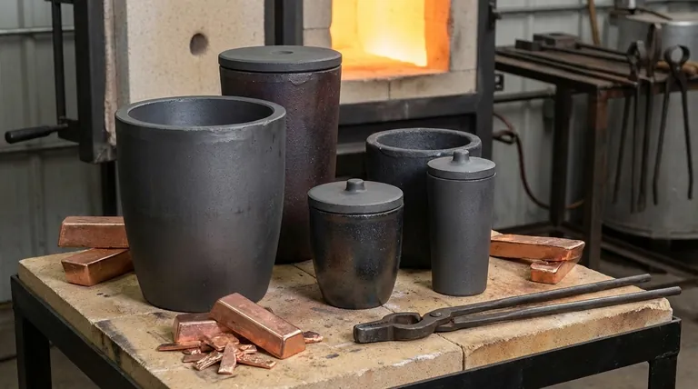 ما هو البوتقة الأفضل لصهر النحاس؟ اختر البوتقة المناسبة للحصول على عمليات صهر نظيفة وفعالة