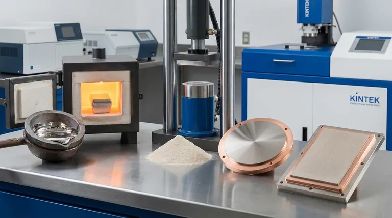 スパッタリングターゲットはどのように作られるのか?超高純度材料から高性能薄膜まで