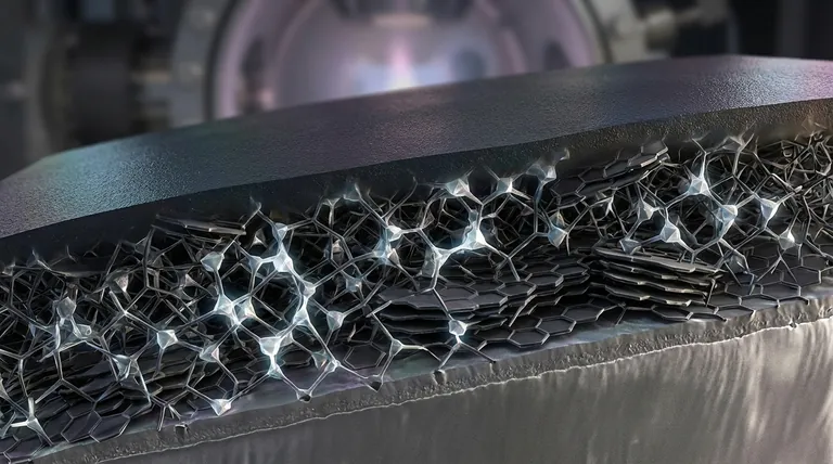 Qual é a estrutura do filme DLC? Uma mistura amorfa ajustável de ligações de diamante e grafite