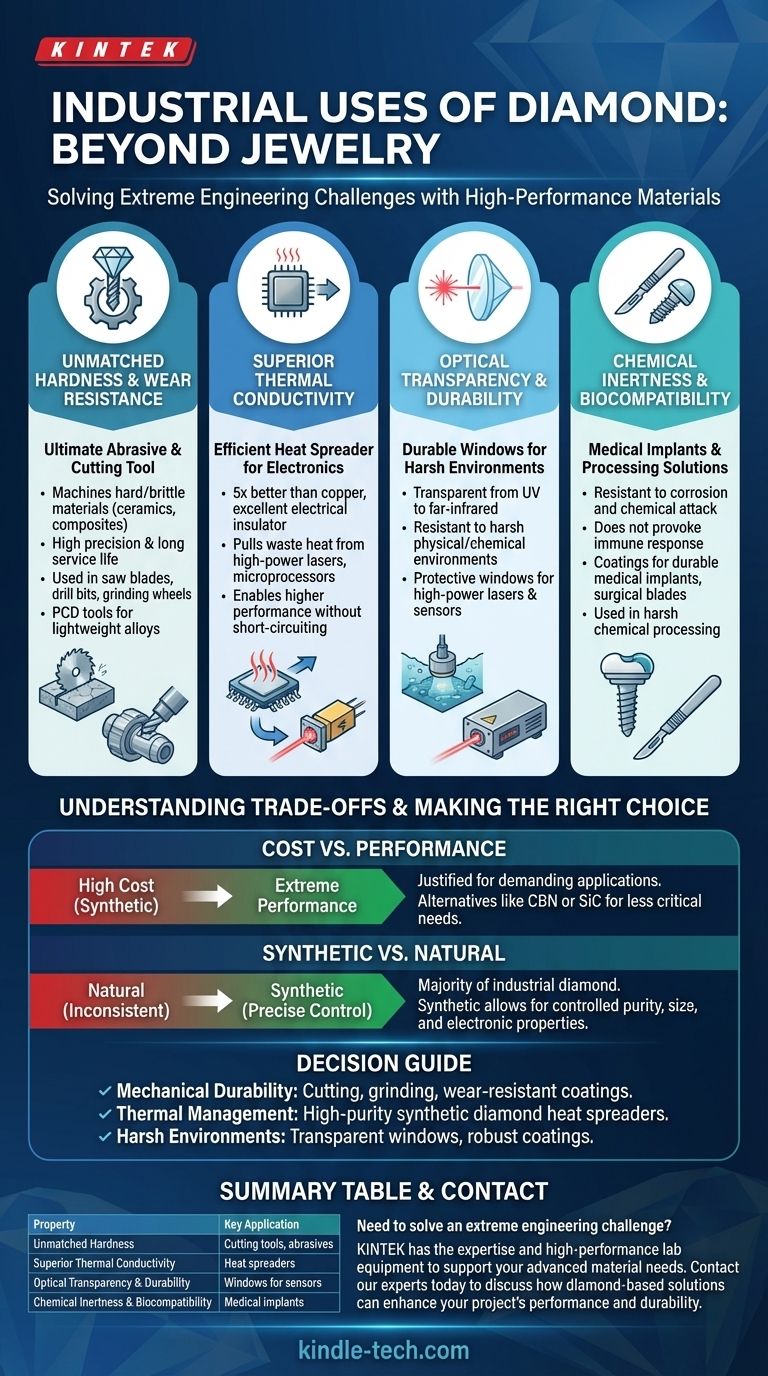 ¿Cuáles son los usos del diamante en la industria? Resolviendo desafíos extremos de ingeniería Guía Visual