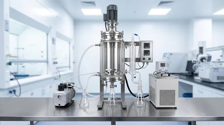 刮膜分子蒸馏器的原理是什么?保存和纯化热敏化合物