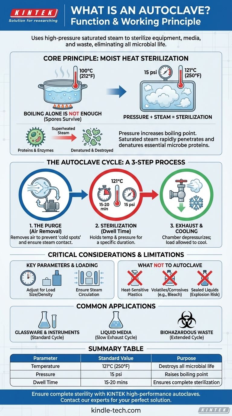 Quelle est la fonction et le principe de fonctionnement de l'autoclave ? Le guide définitif de la stérilisation à la vapeur Guide Visuel