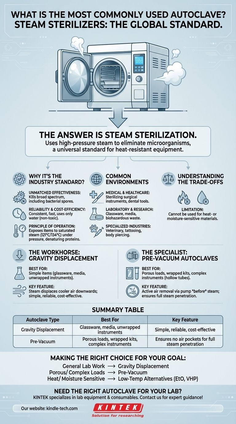 ما هو جهاز التعقيم الأكثر استخدامًا؟ اكتشف المعيار الصناعي للتعقيم دليل مرئي