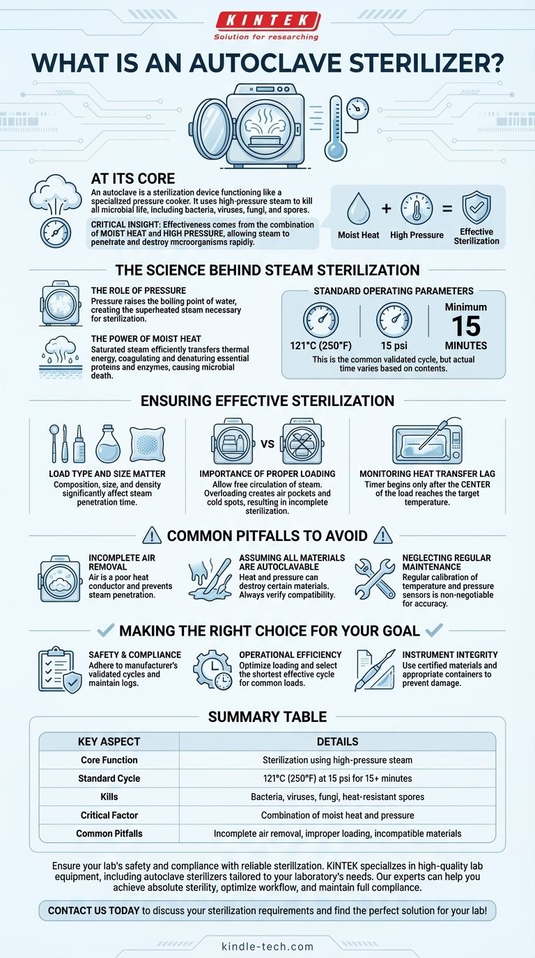 Qu'est-ce qu'un stérilisateur autoclave ? Atteindre une stérilité absolue avec la vapeur et la pression Guide Visuel
