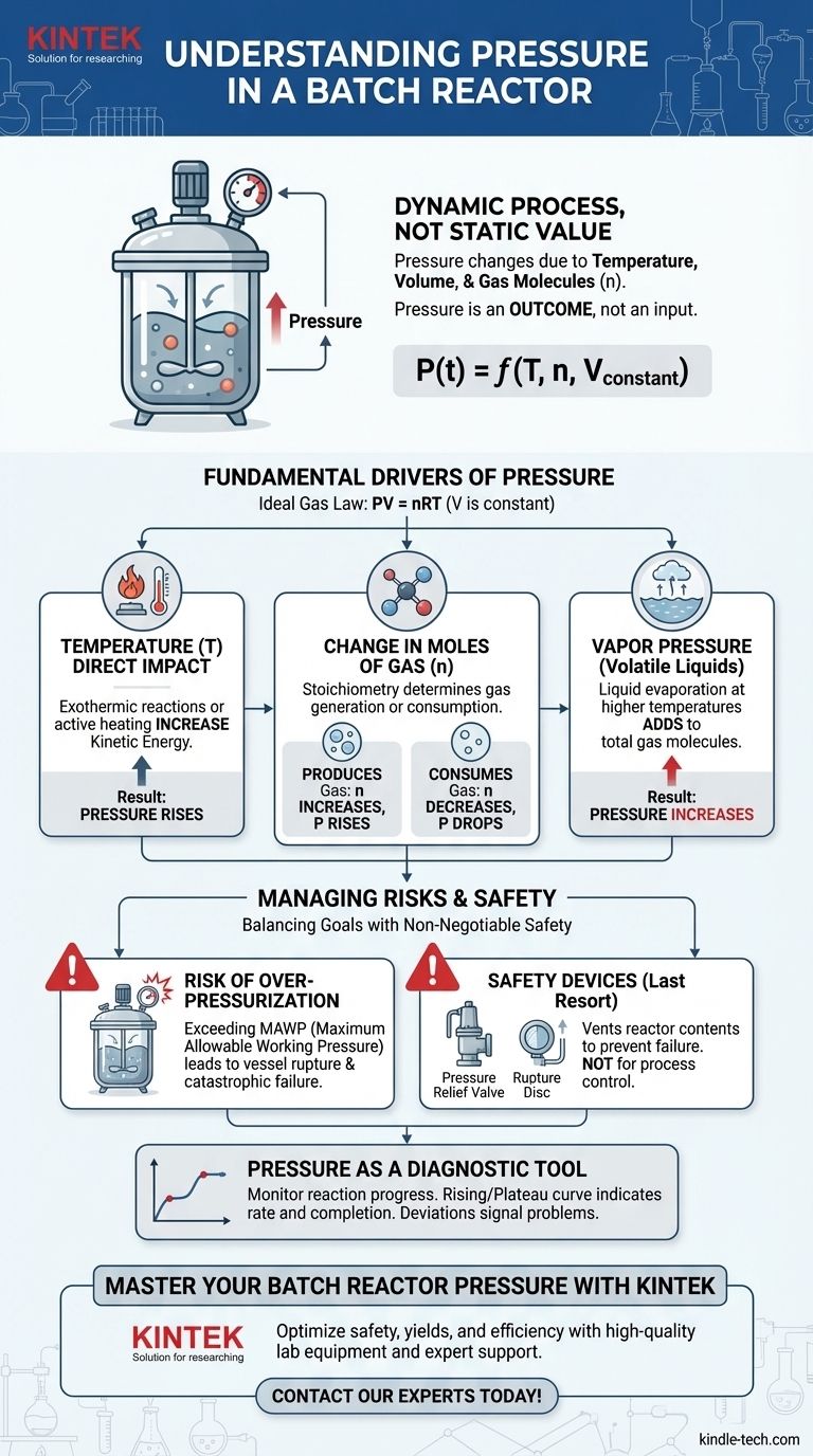 间歇式反应器中的压力是多少？动态控制与安全指南 图解指南