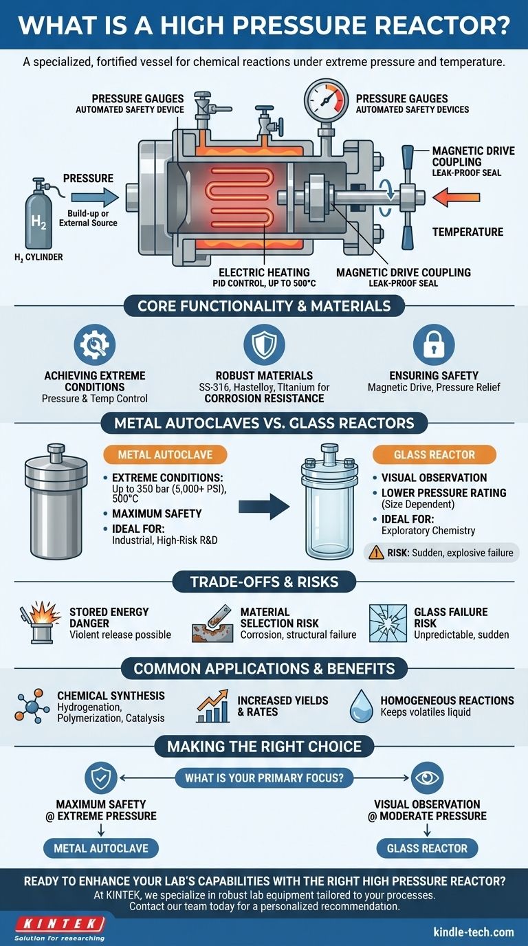 什么是高压反应釜？您的安全、高产化学反应指南 图解指南