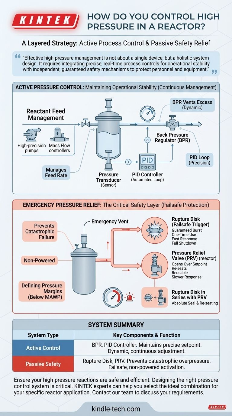 How do you control high pressure in a reactor? A Guide to Safe & Stable Operation Visual Guide