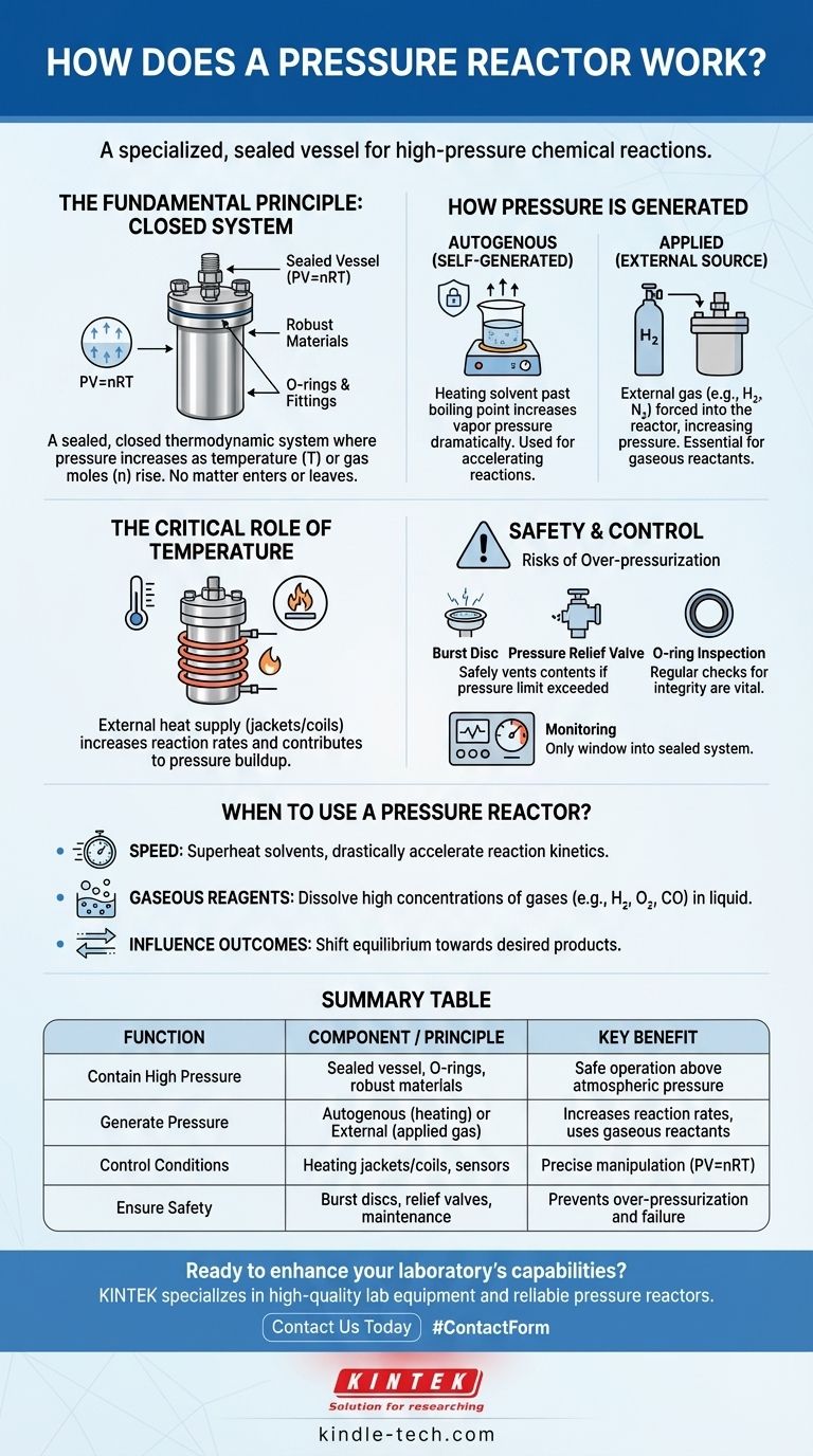How does a pressure reactor work? A Guide to Mastering High-Pressure Chemical Reactions Visual Guide
