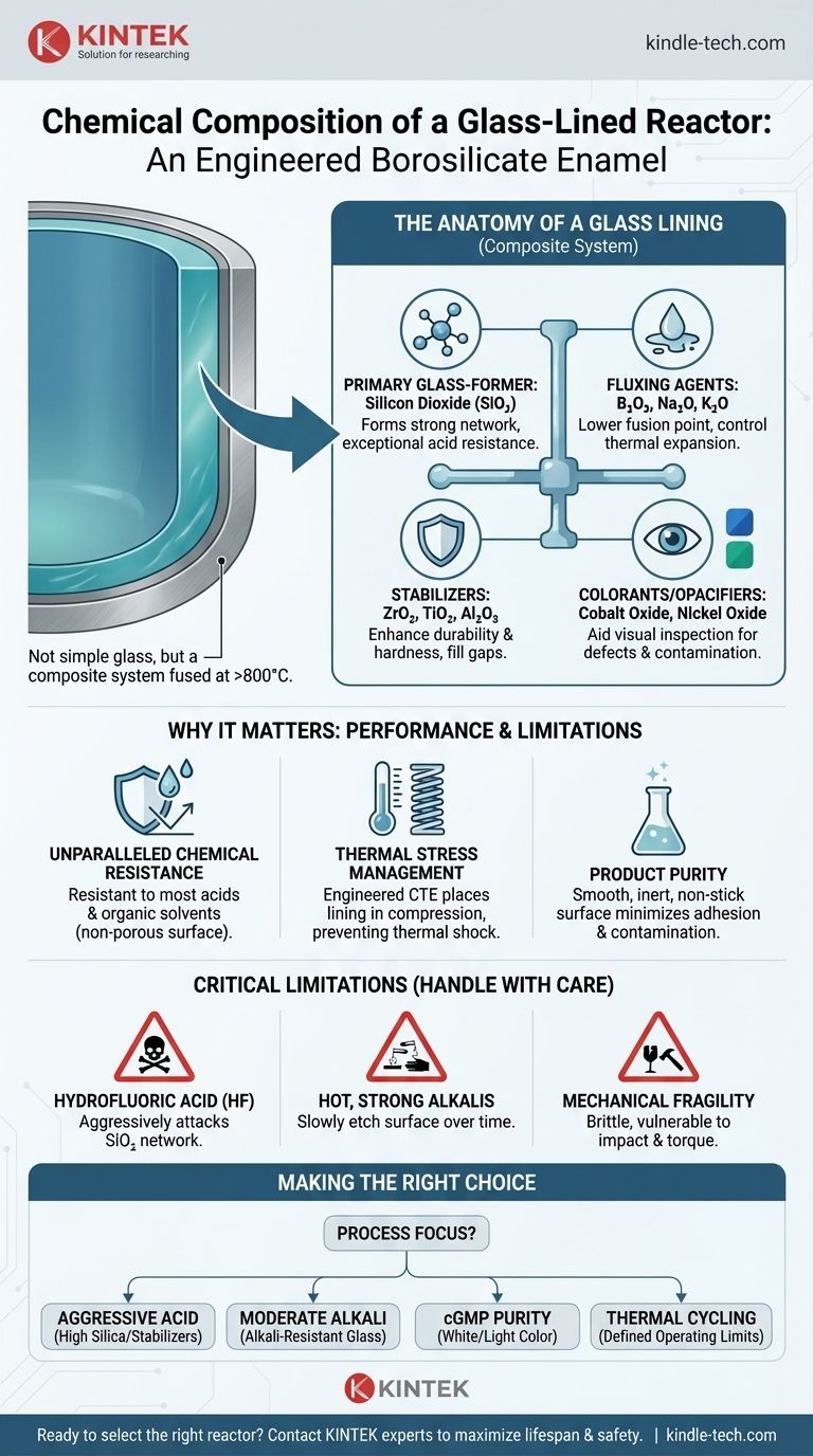 Qual é a composição química do reator vitrificado? Um olhar interno sobre o esmalte projetado Guia Visual