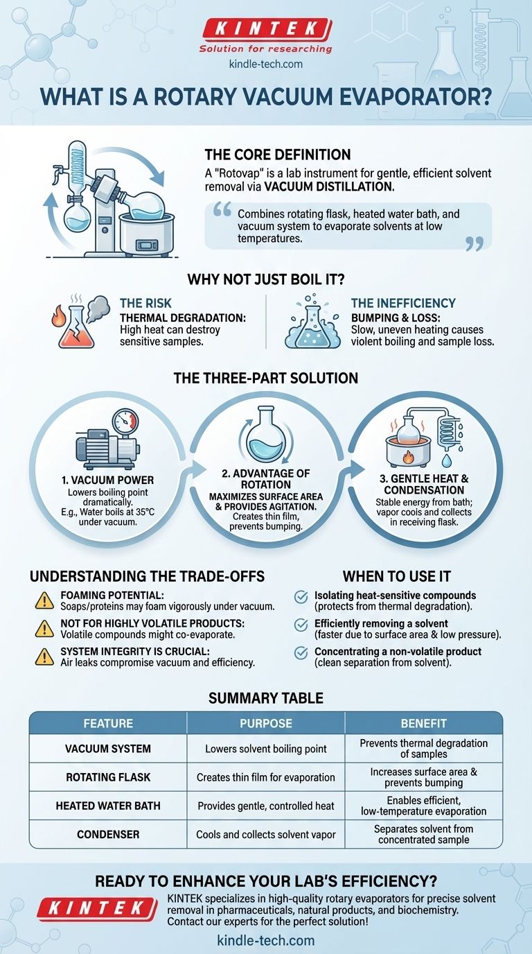 ¿Qué es un evaporador rotatorio al vacío? Una guía para la eliminación de disolventes suave y eficiente Guía Visual