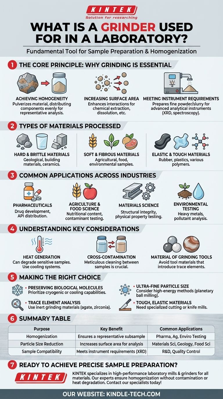 实验室中的研磨机用于什么？实现准确和均匀的样品制备 图解指南