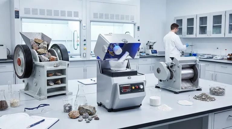 Que moedor é usado em laboratório? Um Guia para as Etapas de Britagem Primária, Secundária e Terciária