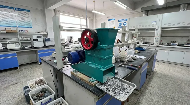 Каково назначение щековой дробилки в лаборатории? Важнейший первый шаг для уменьшения размера образца