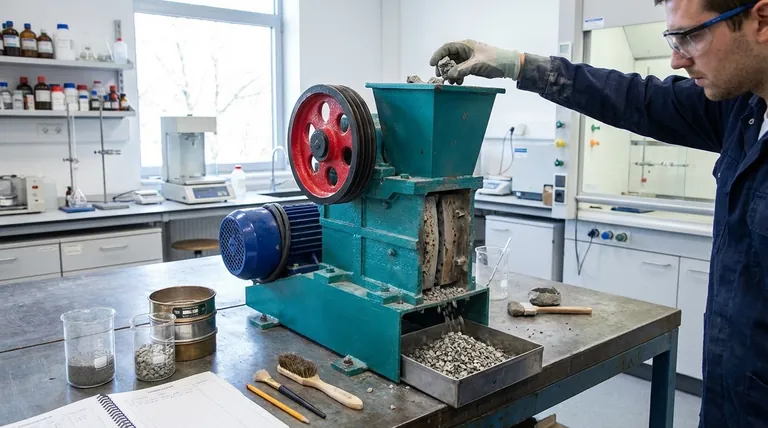 什么是实验室颚式破碎机?准确样品分析的必要第一步