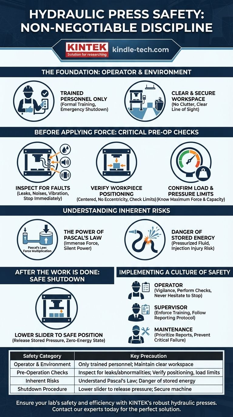 Quelles sont les précautions de sécurité pour une presse hydraulique ? Étapes essentielles pour prévenir les accidents sur le lieu de travail Guide Visuel