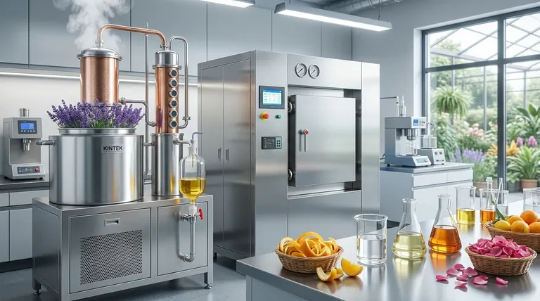 エッセンシャルオイルを抽出するために使用されるプロセスは？植物の粗油から純粋な香水まで