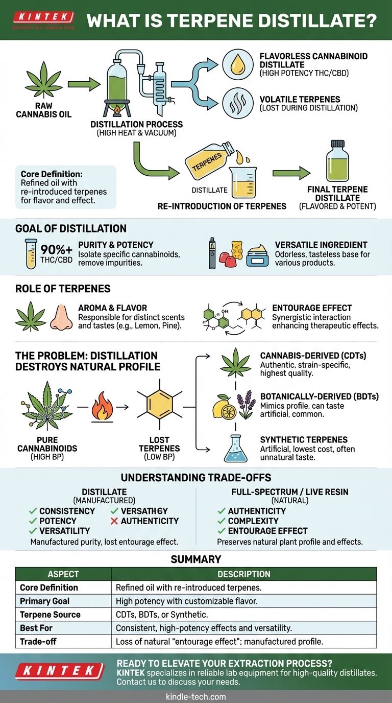 ما هو تقطير التربين؟ دليل لزيت القنب عالي الفعالية والمُنكّه دليل مرئي