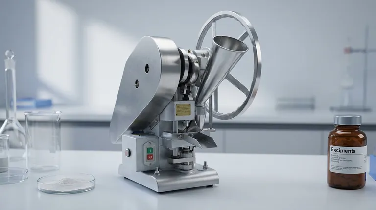 单冲片剂机与旋转式片剂机有何区别?为您的实验室或生产选择合适的设备