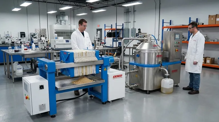 板框压滤机和离心机有什么区别？选择正确的固液分离方法