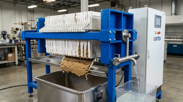 过滤压机的用途是什么?实现高效固液分离和污泥脱水