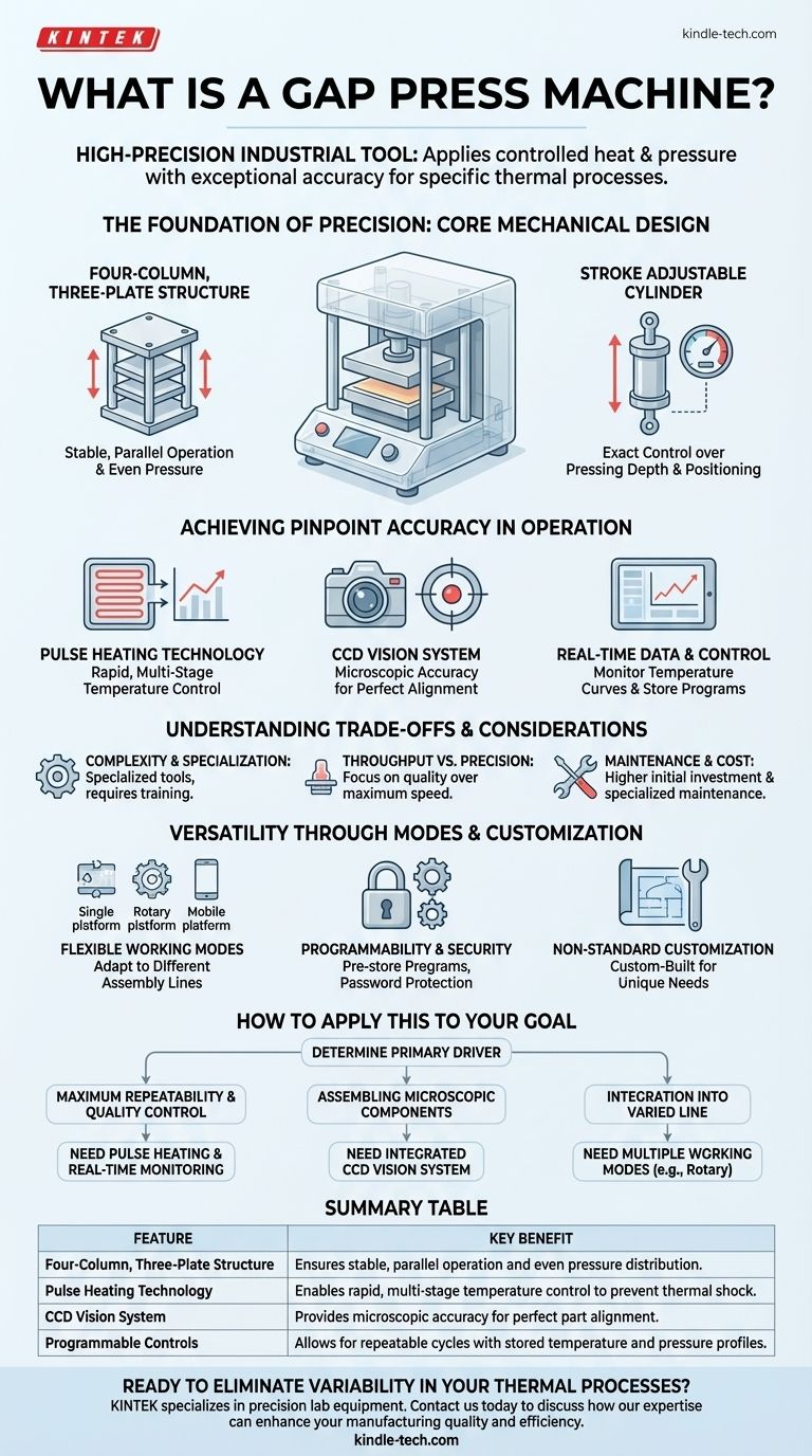 ¿Qué es una prensa térmica de precisión? Una guía para la unión térmica de alta precisión Guía Visual