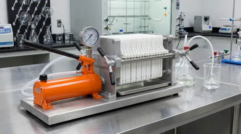 ¿De qué tamaño de micra es una prensa de filtro? Todo depende de la tela filtrante que elija