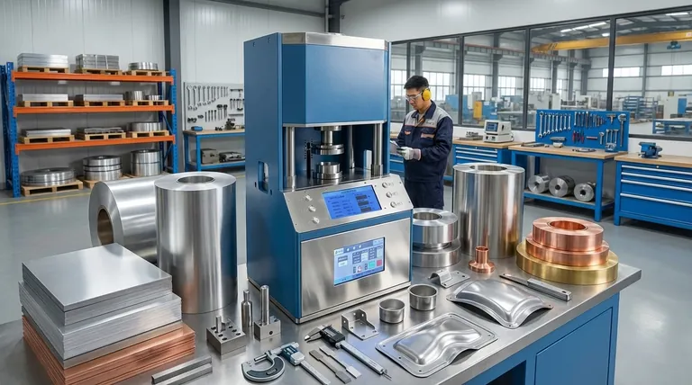 프레스 성형에 사용되는 재료는 무엇인가요? 스탬핑 부품에 적합한 금속 선택