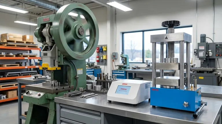 Два типа прессов по источнику энергии: механические против гидравлических. Объяснение