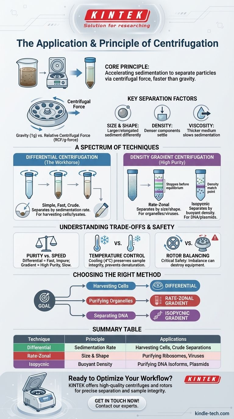 Was ist die Anwendung und das Prinzip der Zentrifugation? Beherrschen Sie die Probentrennung für Ihr Labor Visuelle Anleitung