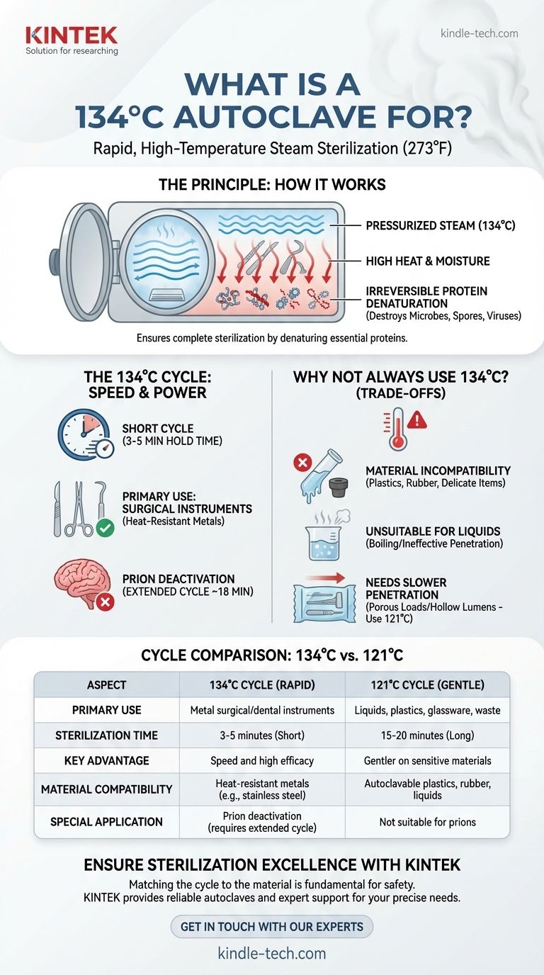 À quoi sert un autoclave 134 ? La voie rapide pour la stérilisation des instruments chirurgicaux Guide Visuel