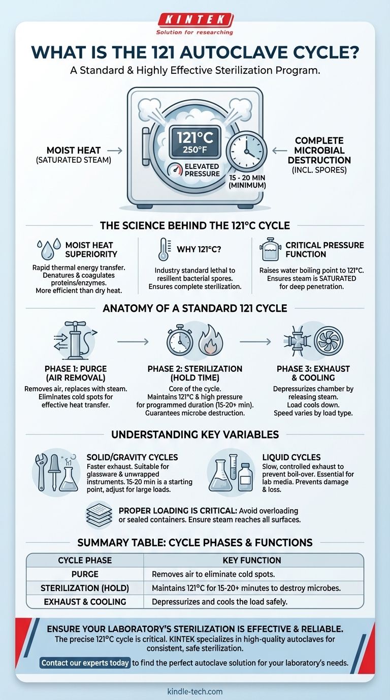 Quel est le cycle à 121°C de l'autoclave ? Un guide pour une stérilisation garantie Guide Visuel