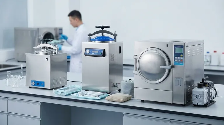 ما هو الفرق بين أنواع الأوتوكلاف؟ اختر المعقم المناسب لمختبرك