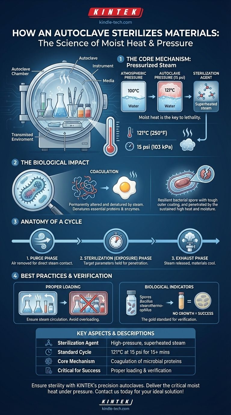 オートクレーブはどのように材料を滅菌するのですか？絶対的な無菌性を実現するための加圧蒸気の力を解き放つ ビジュアルガイド