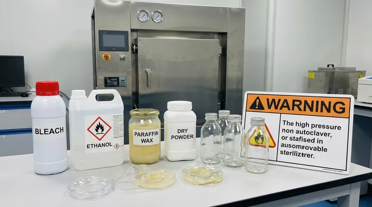 Quale dei seguenti materiali non è sicuro da sottoporre ad autoclave? Evitare questi materiali pericolosi