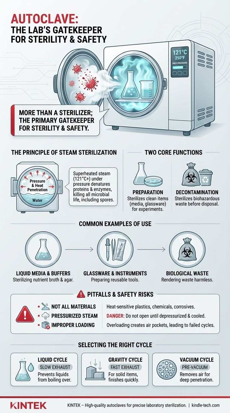 Какой пример использования автоклава в лаборатории? Важная стерилизация для надежной науки Визуальное руководство
