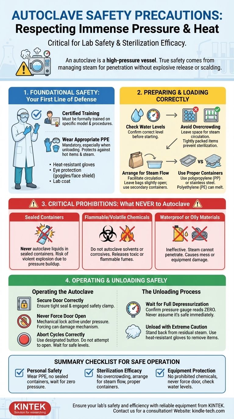 Какие меры предосторожности следует соблюдать при использовании автоклава в лаборатории? Руководство по безопасной стерилизации Визуальное руководство