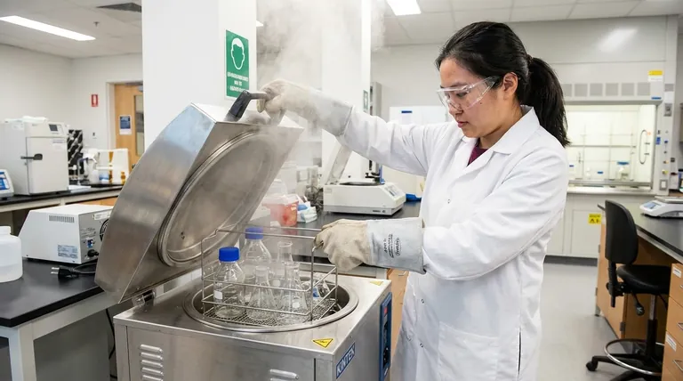 ¿Qué precauciones se deben tomar al usar un autoclave en el laboratorio? Una guía para una esterilización segura