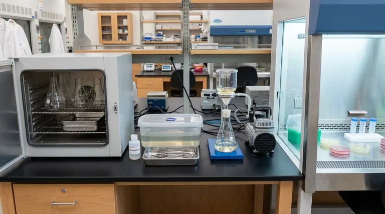 كيف تعقم معدات المختبر بدون جهاز التعقيم بالبخار (الأوتوكلاف)؟ اكتشف بدائل موثوقة لمختبرك