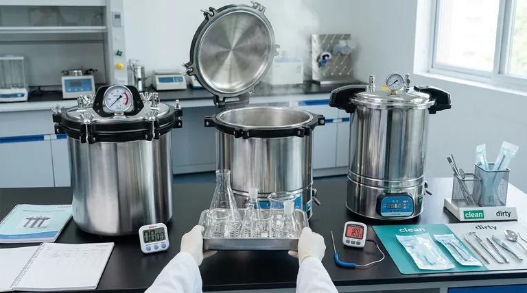 ما هي العوامل التي تجعل جهاز التعقيم بالبخار (الأوتوكلاف) فعالاً؟ إتقان الوقت، ودرجة الحرارة، والضغط، وتلامس البخار