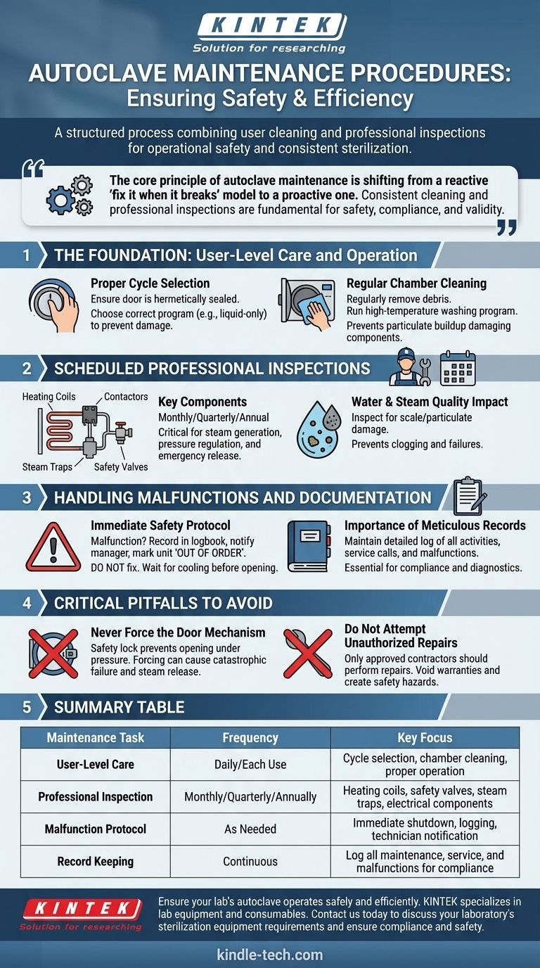 ما هي إجراءات صيانة جهاز التعقيم الأوتوكلاف؟ ضمان سلامة وموثوقية التعقيم دليل مرئي