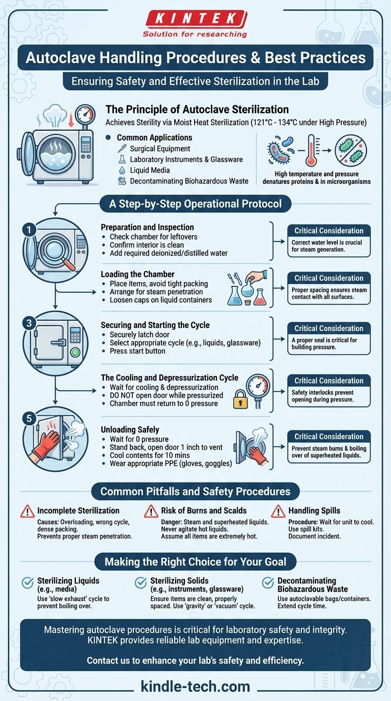 高压灭菌锅的操作规程是怎样的？安全灭菌的分步指南 图解指南